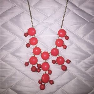 Pink bubble necklace